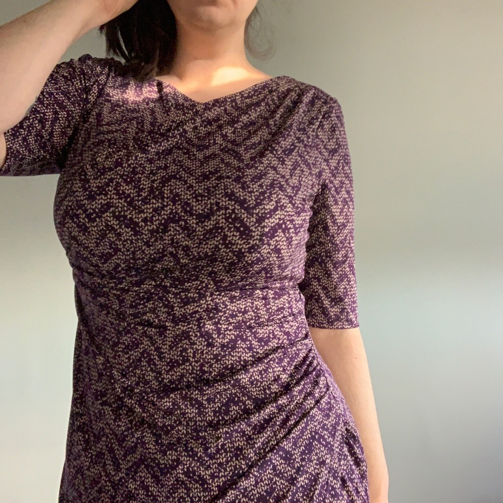 Purple dress